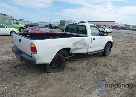 2004 Toyota Tundra z USA, uszkodzony, nr VIN 5TBJN32184S444218